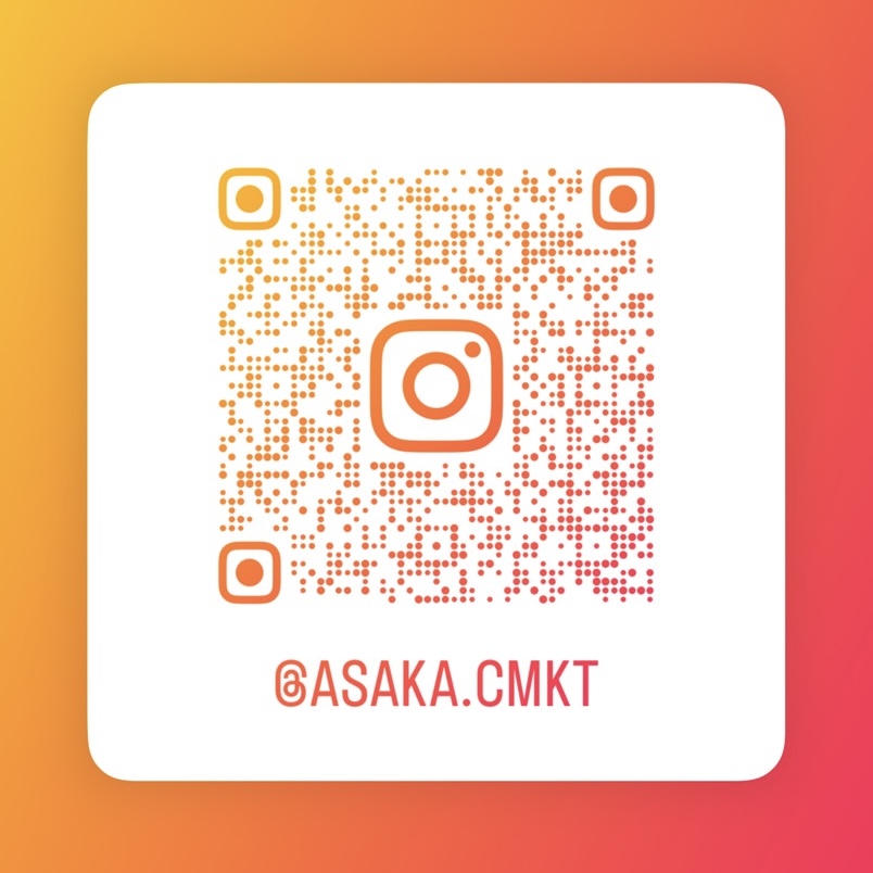Instagram @asaka.cmkt のQRコード